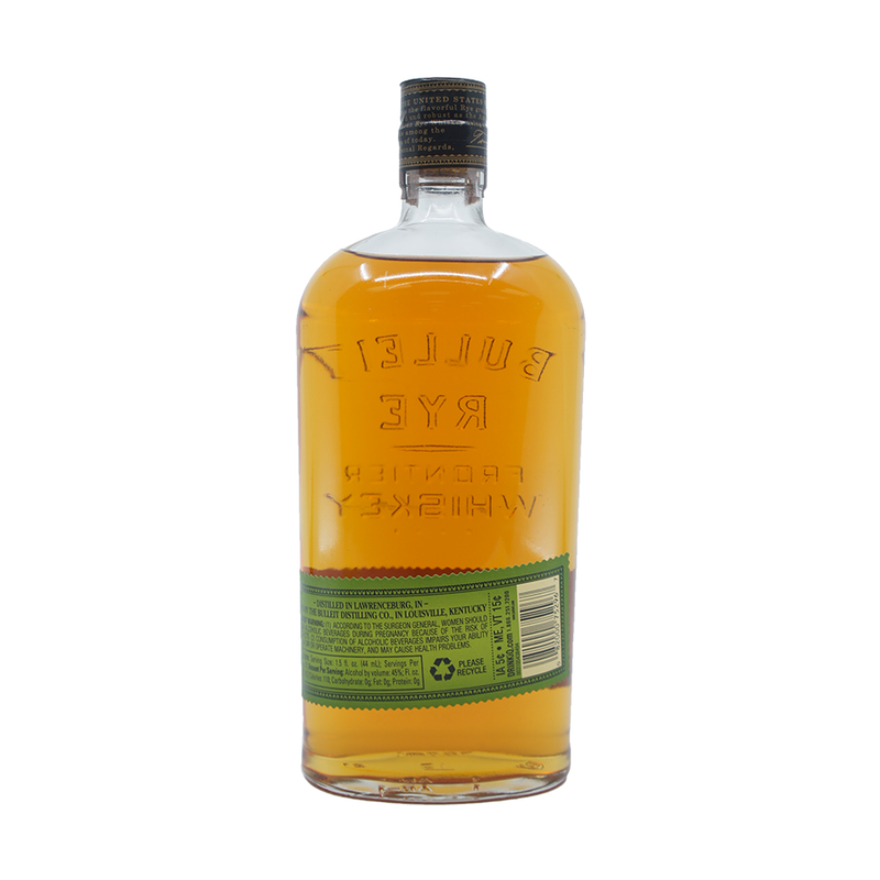 Bulleit Rye Straight American Rye Whiskey - LoveScotch.com