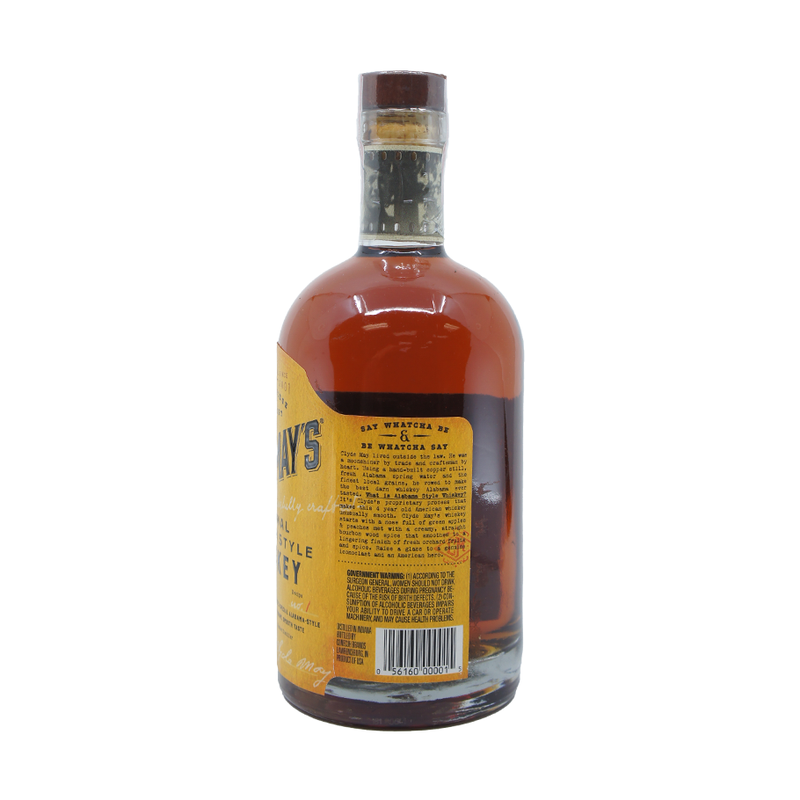 Clyde May's Alabama Style Whiskey 85 proof - LoveScotch.com