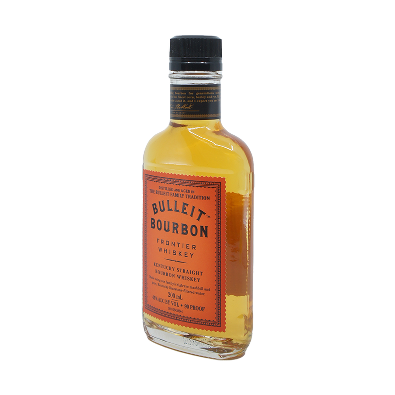 Bulleit Bourbon Kentucky Straight Bourbon Whiskey 200ml - LoveScotch.com