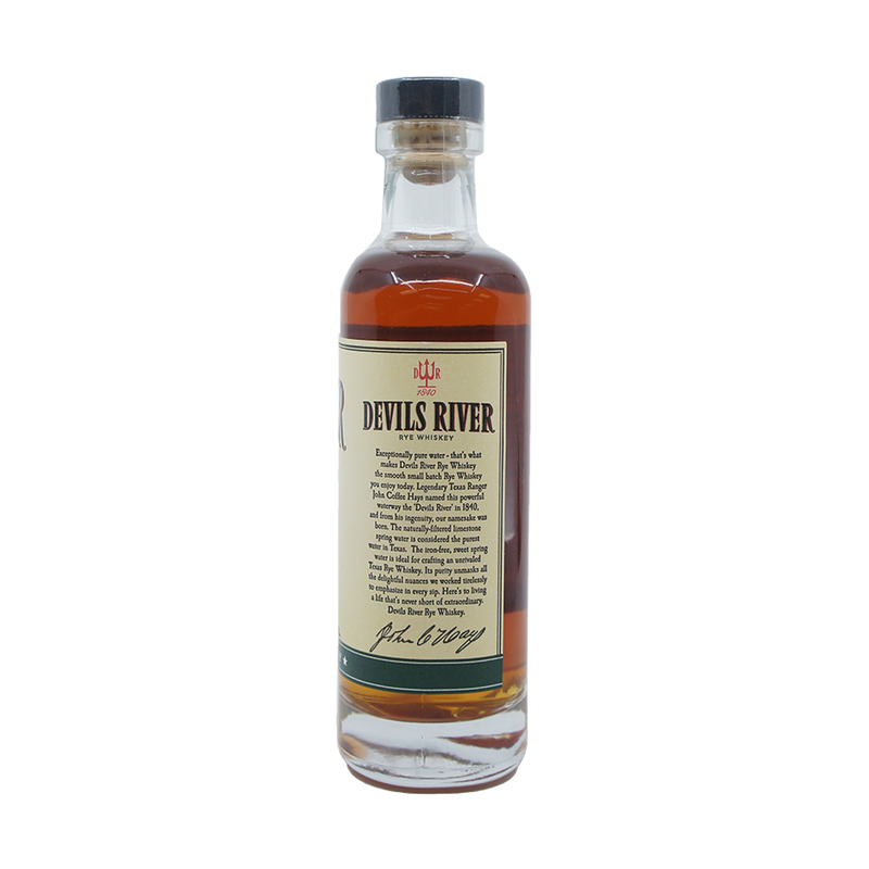 Devils River Small Batch Texas Rye Whiskey - LoveScotch.com
