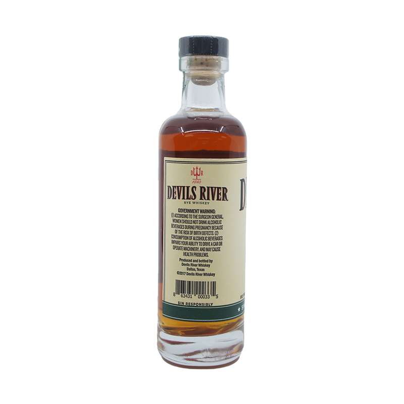 Devils River Small Batch Texas Rye Whiskey - LoveScotch.com