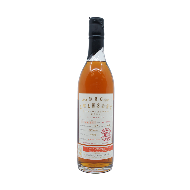 Doc Swinson's 'La Mente' Exploratory Cask Series Oloroso Cask Finish Straight Bourbon Whiskey - LoveScotch.com