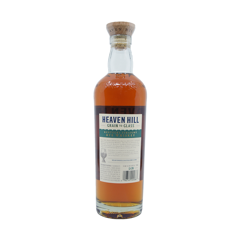 Heaven Hill 'Grain To Glass Rye' Straight Rye Whiskey - LoveScotch.com