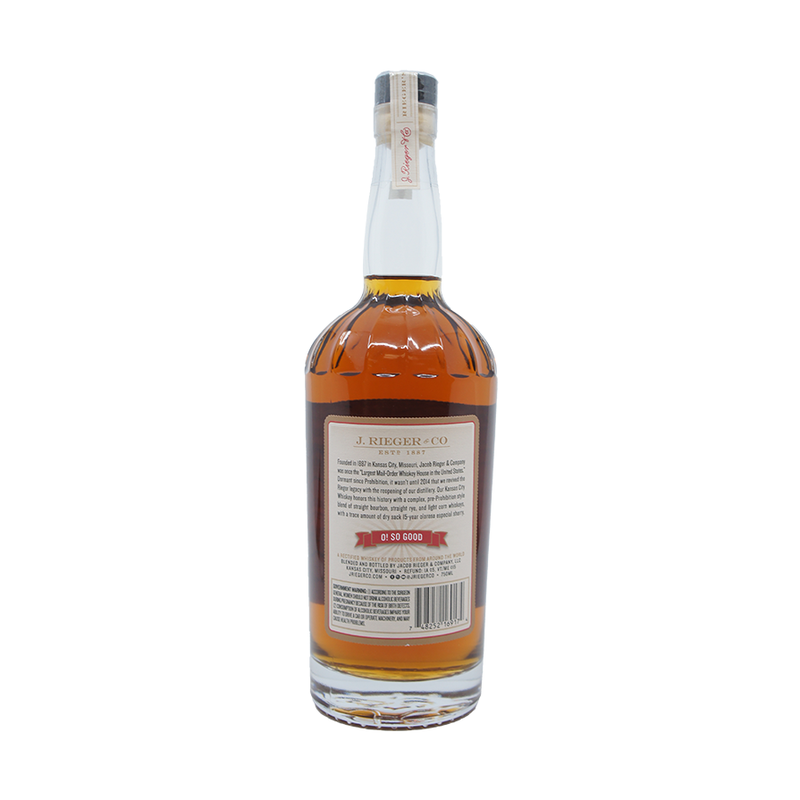 J. Rieger & Co. Kansas City Whiskey - LoveScotch.com