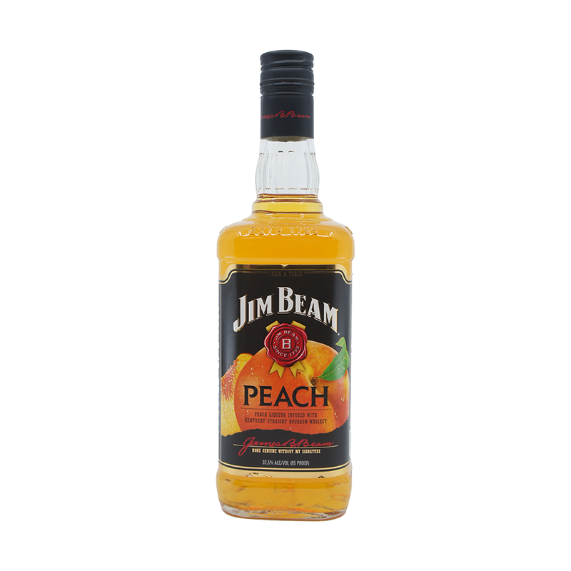 Jim Beam Peach Kentucky Straight Bourbon Whiskey - LoveScotch.com