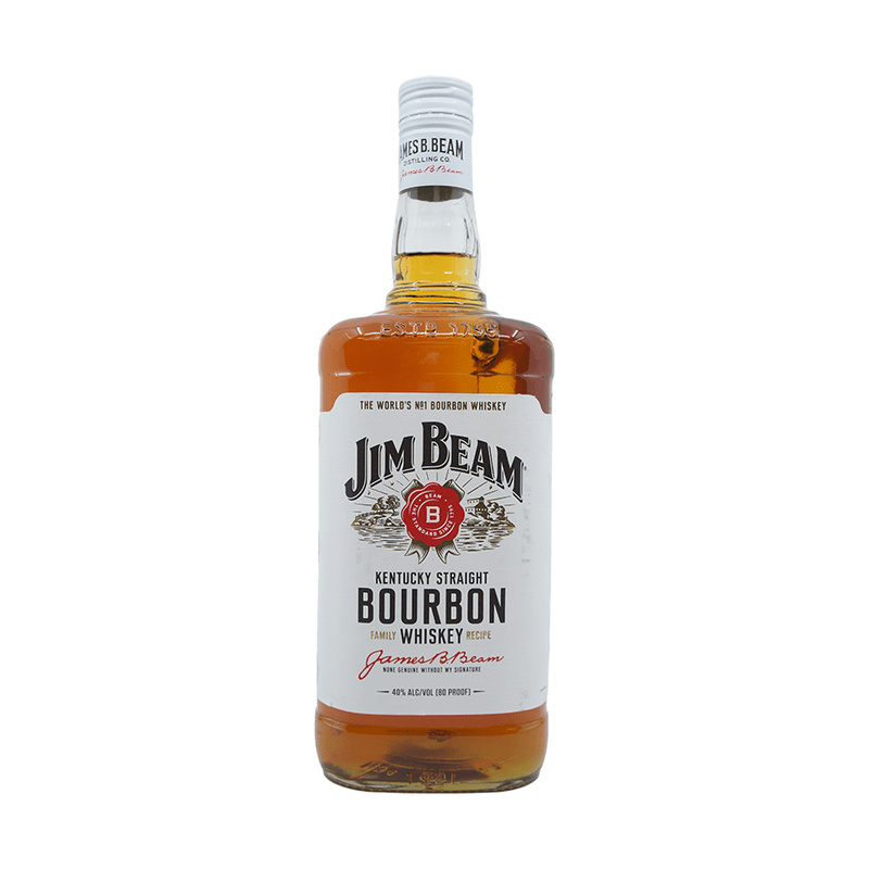 Jim Beam Kentucky Straight Bourbon Whiskey 1.75L - LoveScotch.com