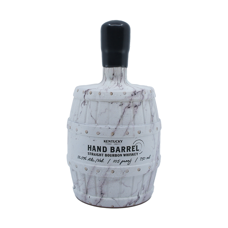 Hand Barrel Kentucky Straight Bourbon Whiskey Small Batch White Marble - LoveScotch.com