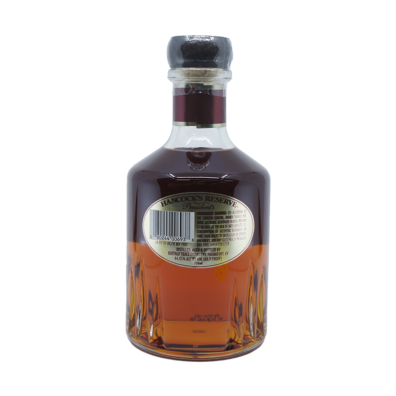 Hancock's Single Barrel President's Reserve Bourbon Whiskey - LoveScotch.com