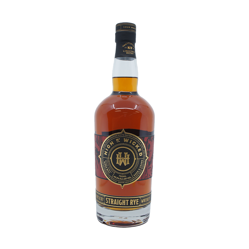 High And Wicked Rye High n' Wicked Kentucky Straight Rye Whiskey – LoveScotch.com