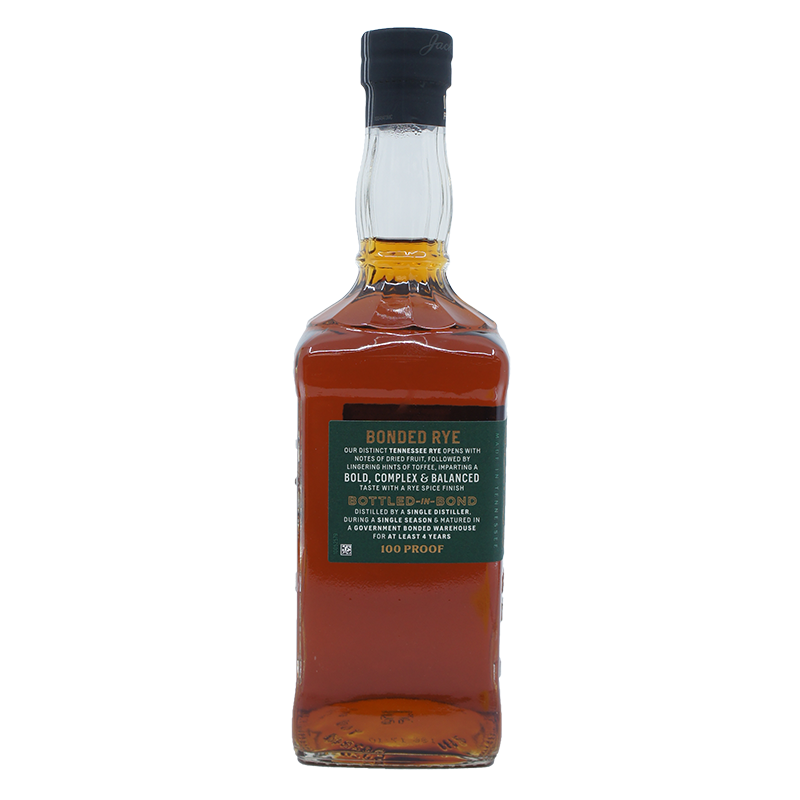 Jack Daniel's 'Bonded Rye' Bottled-In-Bond 100 Proof Tennessee Rye Whiskey