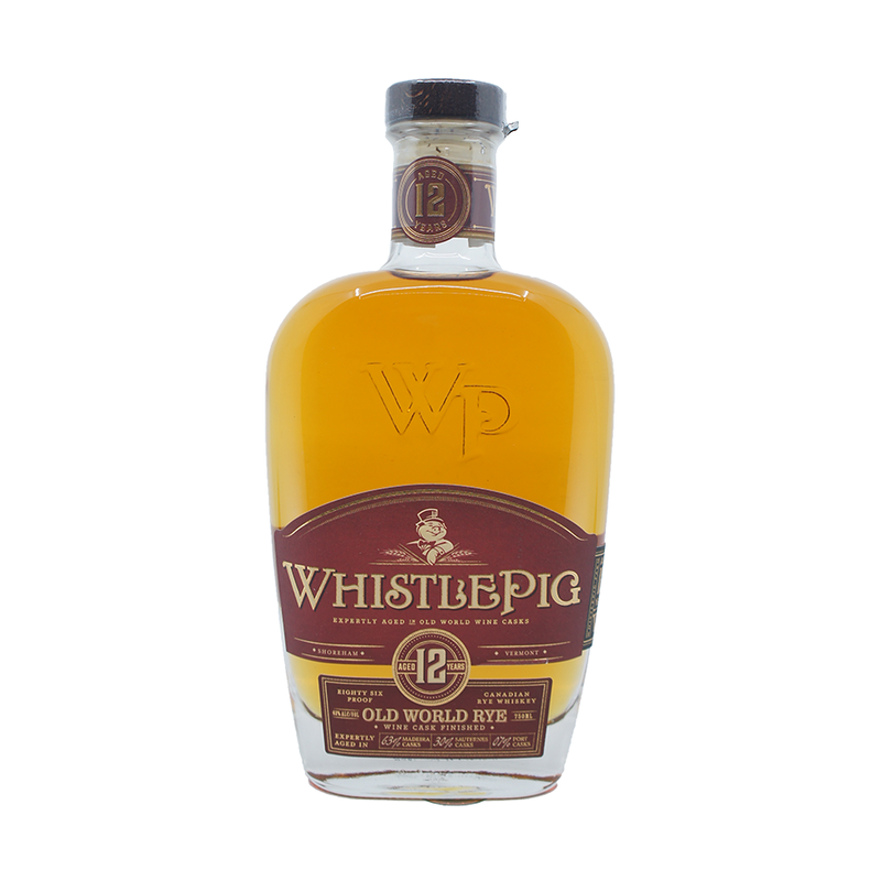 WhistlePig Old World Rye 12 Year Old Straight Rye Whiskey - LoveScotch.com