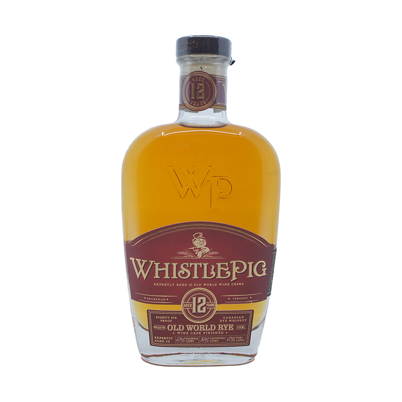 WhistlePig Old World Rye 12 Year Old Straight Rye Whiskey - LoveScotch.com