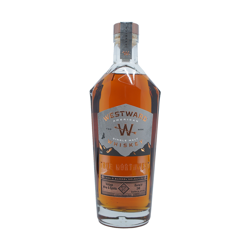 Westward American Single Malt Private Selection Single Barrel Whiskey - LoveScotch.com