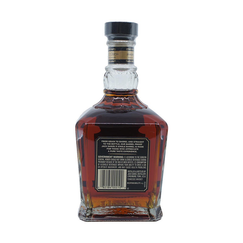 Jack Daniel's Single Barrel Barrel Proof Tennessee Whiskey - LoveScotch.com