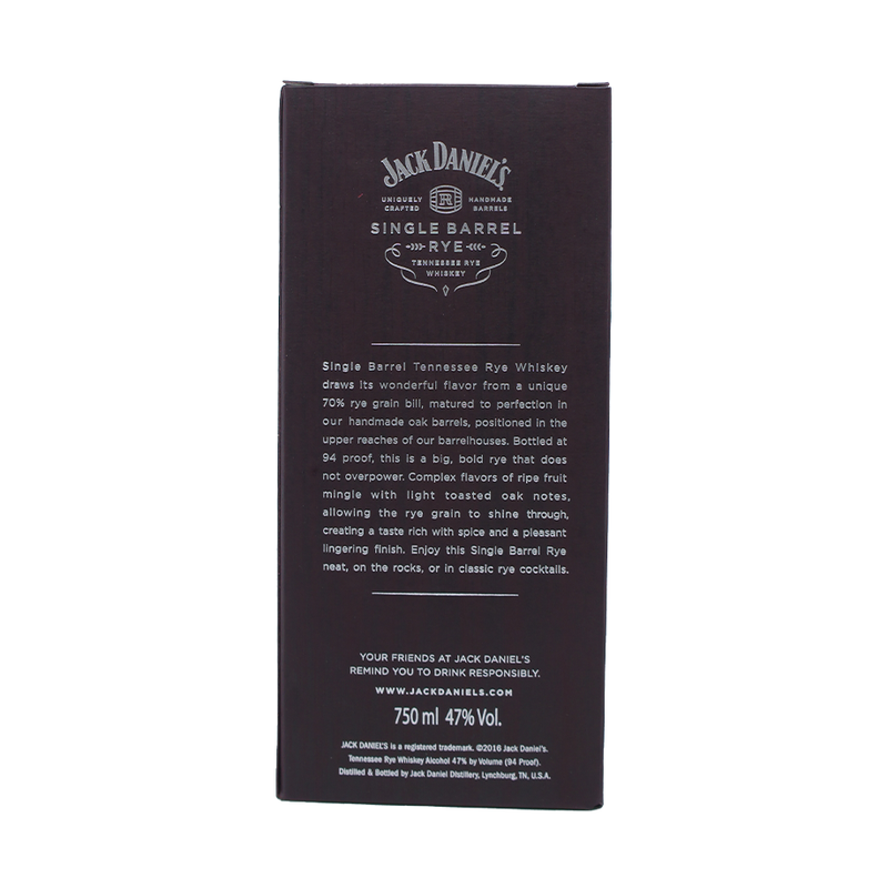 Jack Daniel's Single Barrel Rye Personal Collection 'The Tavern' - LoveScotch.com
