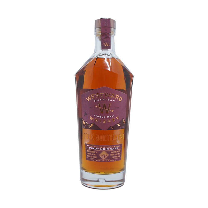 Westward American Pinot Noir Cask Single Malt Whiskey - LoveScotch.com