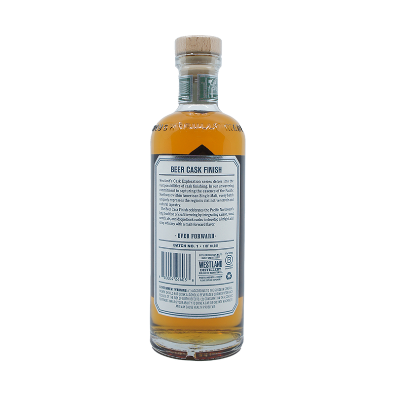 Westland 'Beer Cask Finish' American Single Malt Whiskey - LoveScotch.com