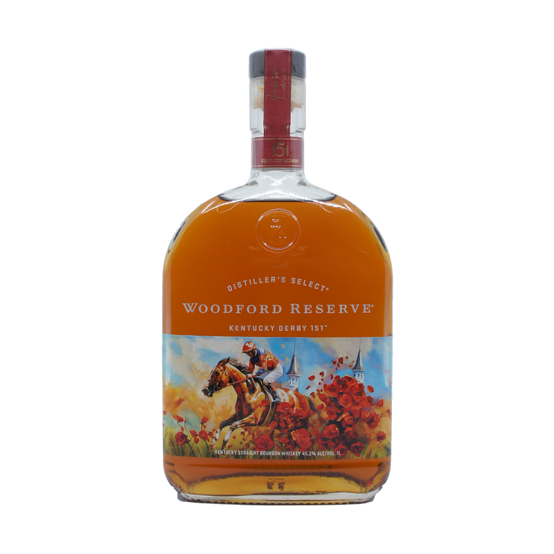 Woodford Reserve Kentucky Derby 151 Straight Bourbon Whiskey Liter - LoveScotch.com