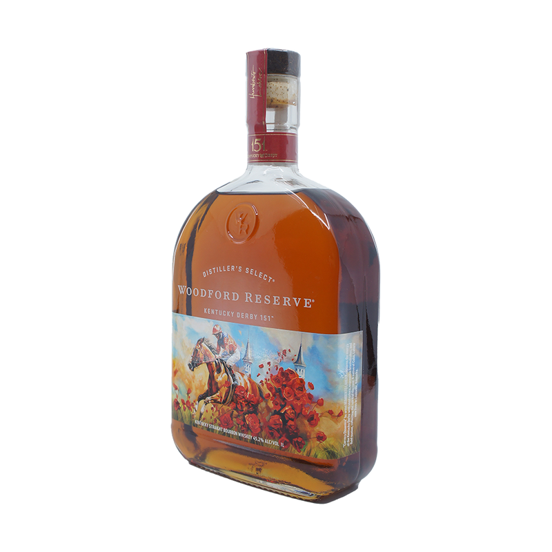 Woodford Reserve Kentucky Derby 151 Straight Bourbon Whiskey (Liter)