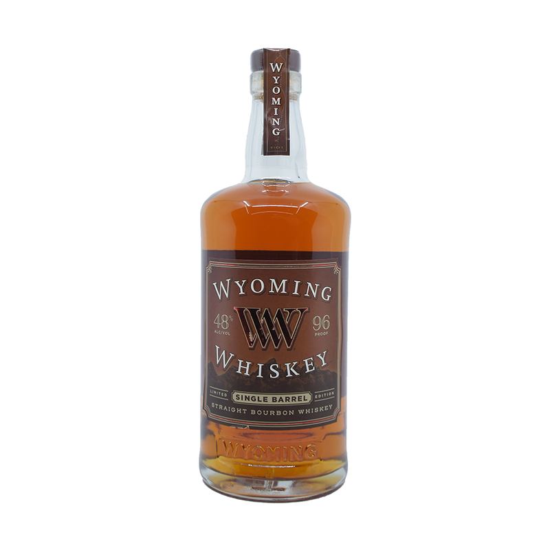 Wyoming Whiskey Single Barrel Straight Bourbon Whiskey - LoveScotch.com