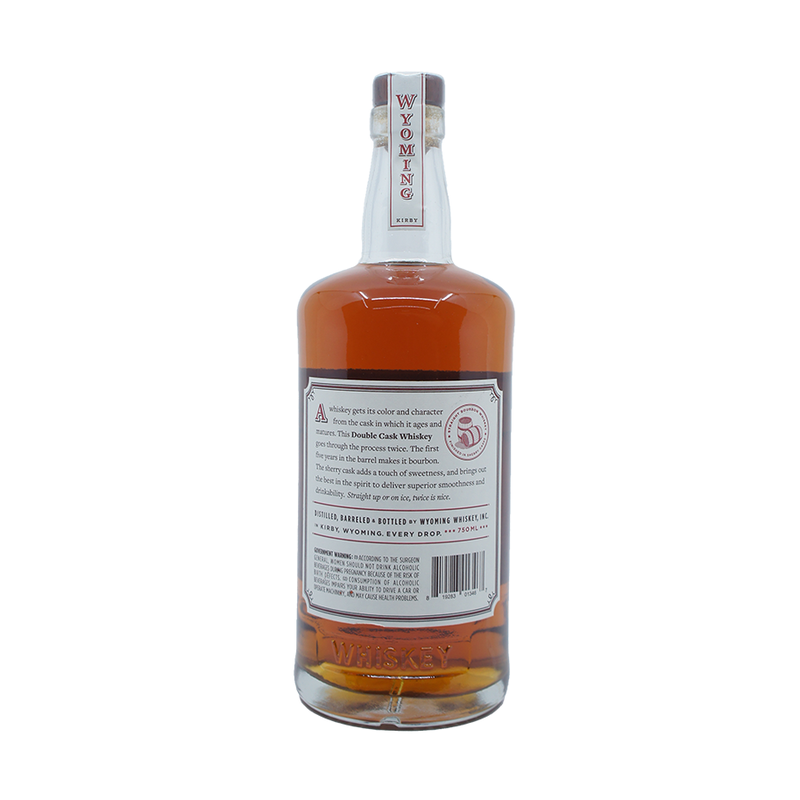 Wyoming Whiskey Double Cask Straight Bourbon Whiskey - LoveScotch.com