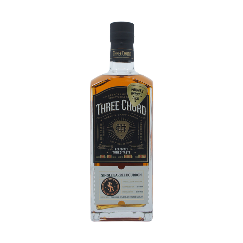 Three Chord Private Selection Single Barrel Bourbon - LoveScotch.com