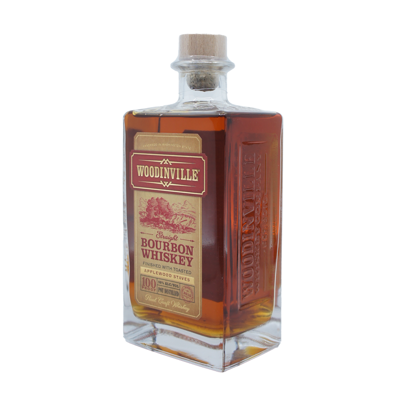 Woodinville Applewood Staves Straight Bourbon Whiskey