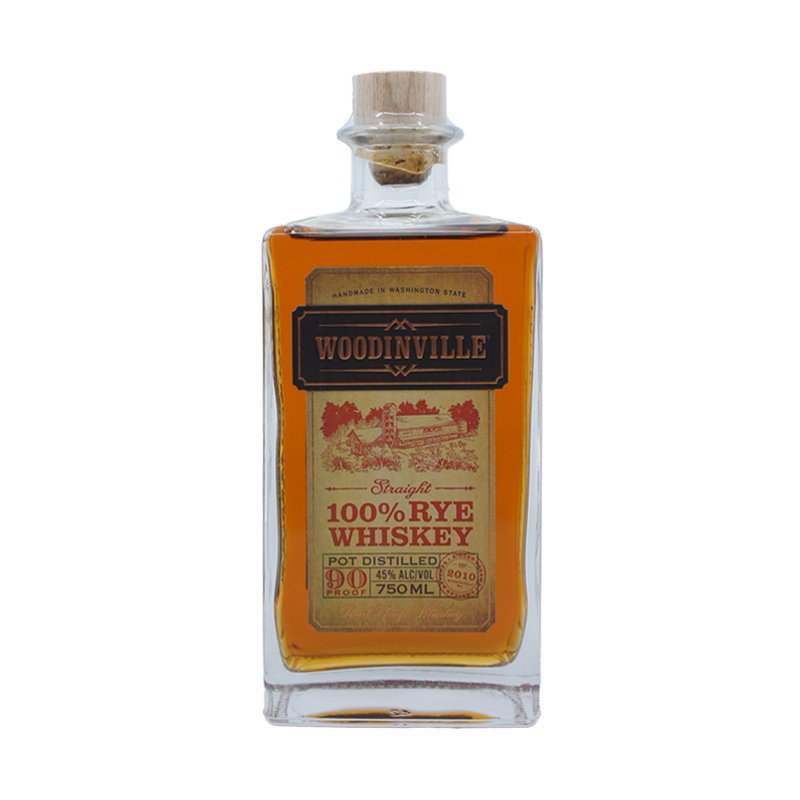 Woodinville Straight 100% Rye Whiskey