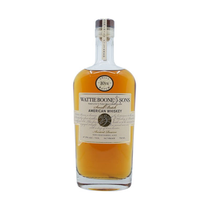 Wattie Boone & Sons 10 Year Old Small Batch American Whiskey - LoveScotch.com