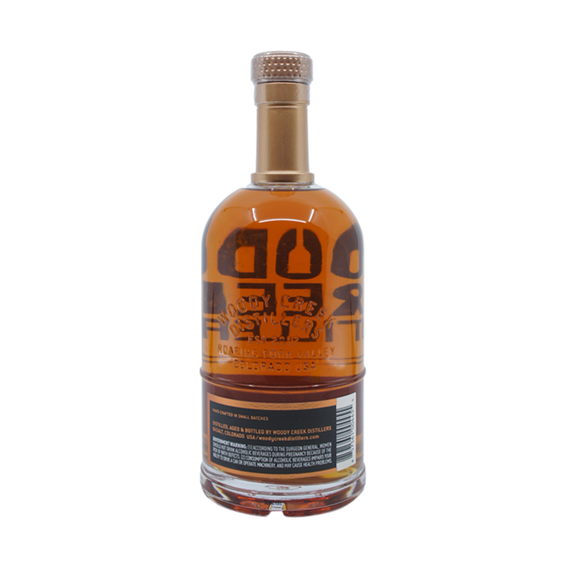 Woody Creek Distillers Single Barrel Colorado Straight Bourbon Whiskey - LoveScotch.com