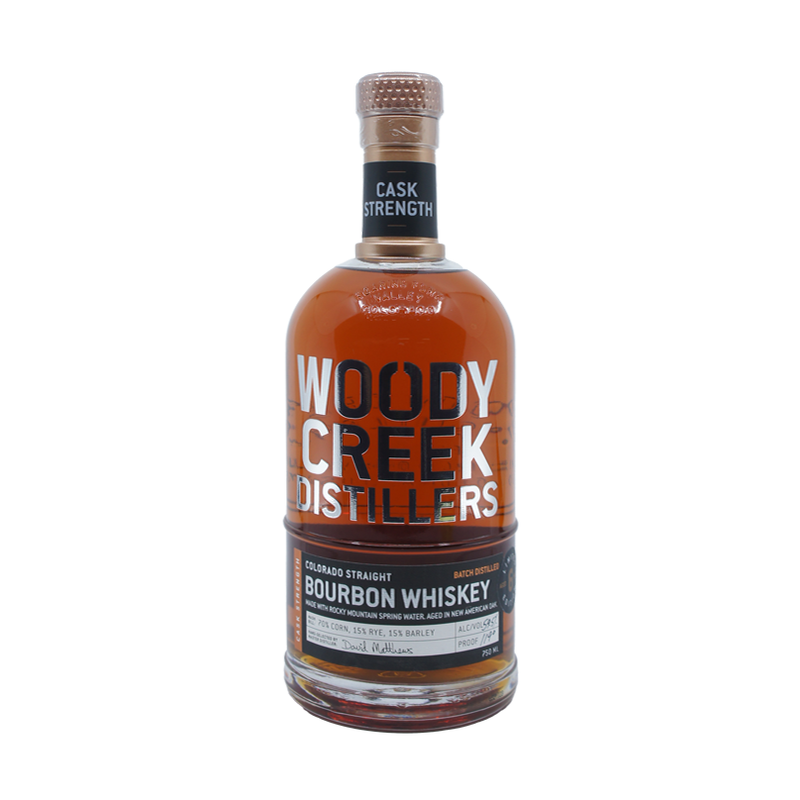 Woody Creek Distillers Cask Strength Colorado Straight Bourbon Whiskey - LoveScotch.com
