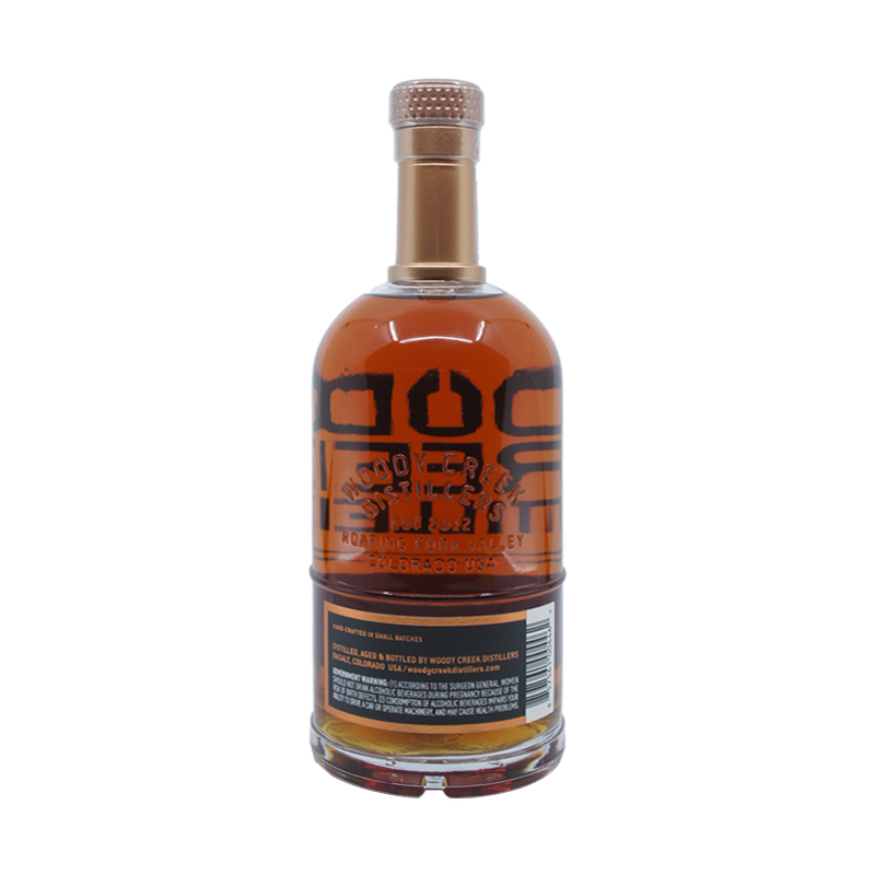 Woody Creek Distillers Cask Strength Colorado Straight Bourbon Whiskey - LoveScotch.com