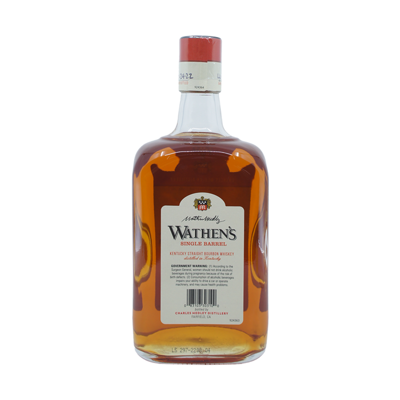 Wathen's Single Barrel Kentucky Straight Bourbon Whiskey - LoveScotch.com