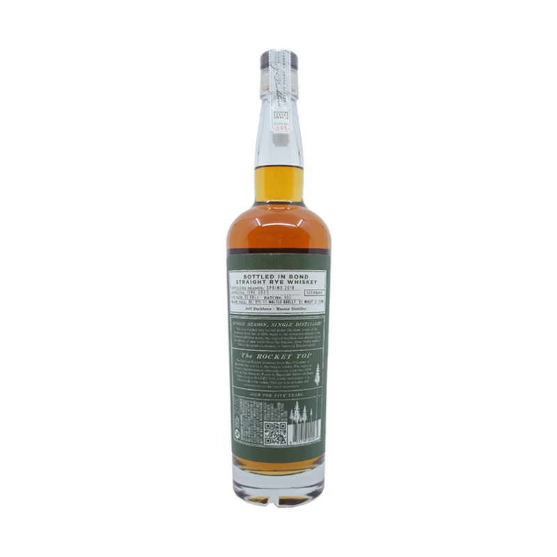 Redwood Empire 'Rocket Top' Bottled in Bond Straight Rye Whiskey - LoveScotch.com