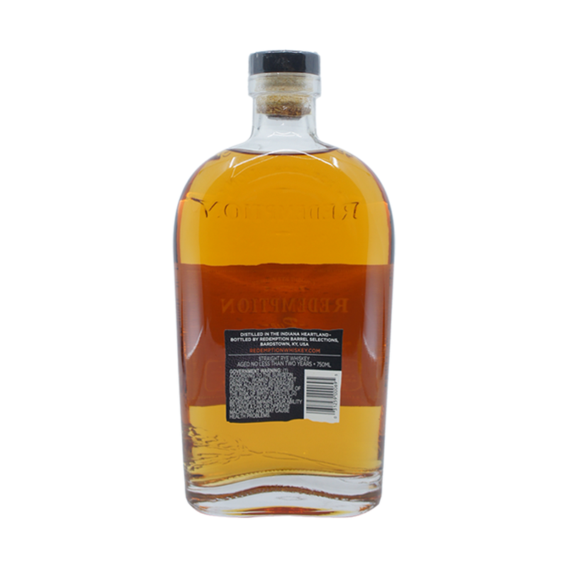 Redemption Rye Straight Rye Whiskey - LoveScotch.com