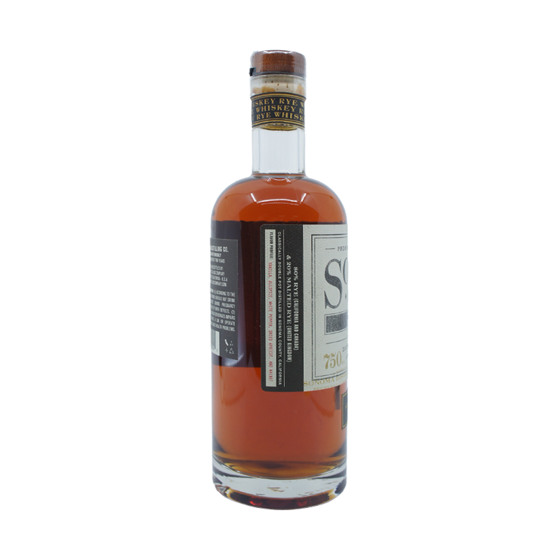 Sonoma County Rye Whiskey - LoveScotch.com