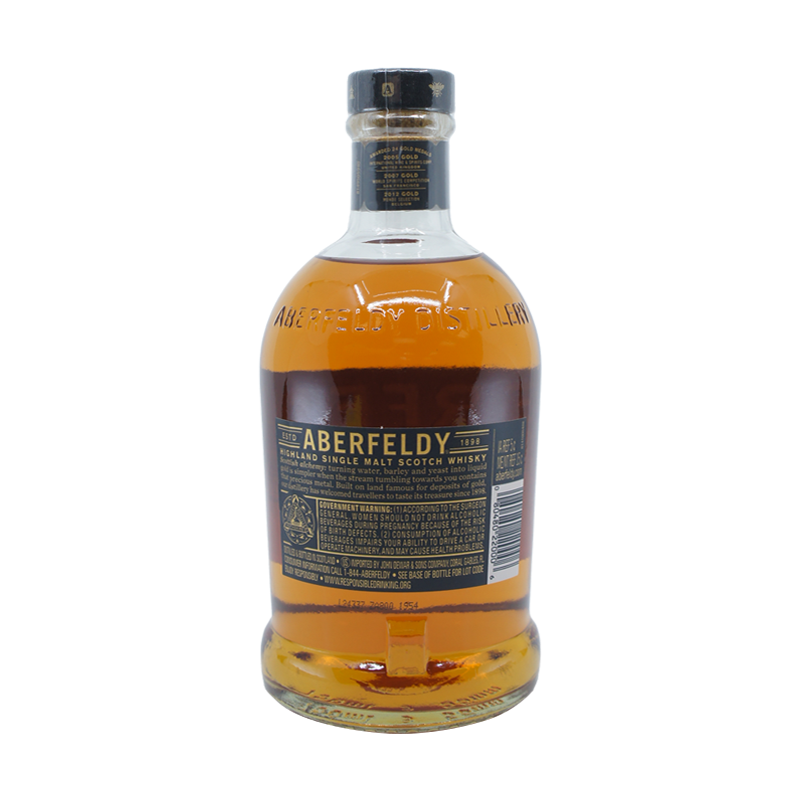 Aberfeldy 12 Year Old Highland Single Malt Scotch Whisky