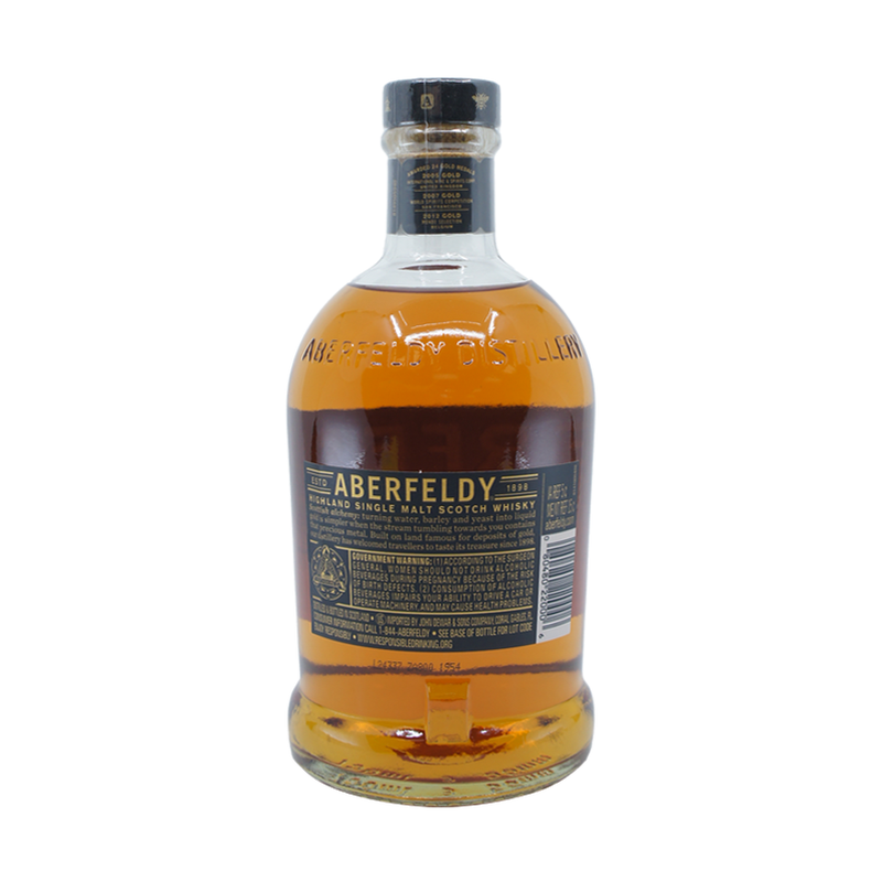 Aberfeldy 12 Year Old Highland Single Malt Scotch Whisky - LoveScotch.com