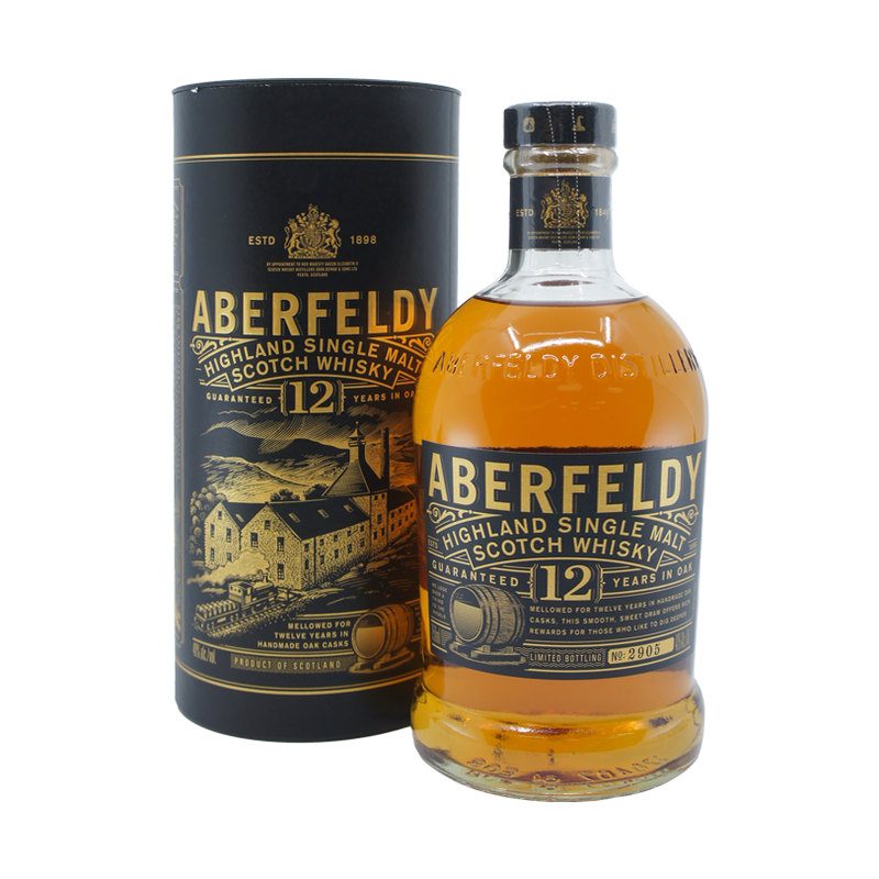 Aberfeldy 12 Year Old Highland Single Malt Scotch Whisky - LoveScotch.com