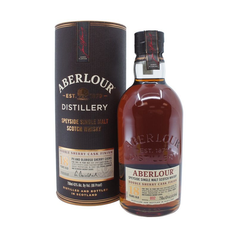 Aberlour 18 Year Old Double Cask Matured Highland Single Malt Scotch Whisky - LoveScotch.com