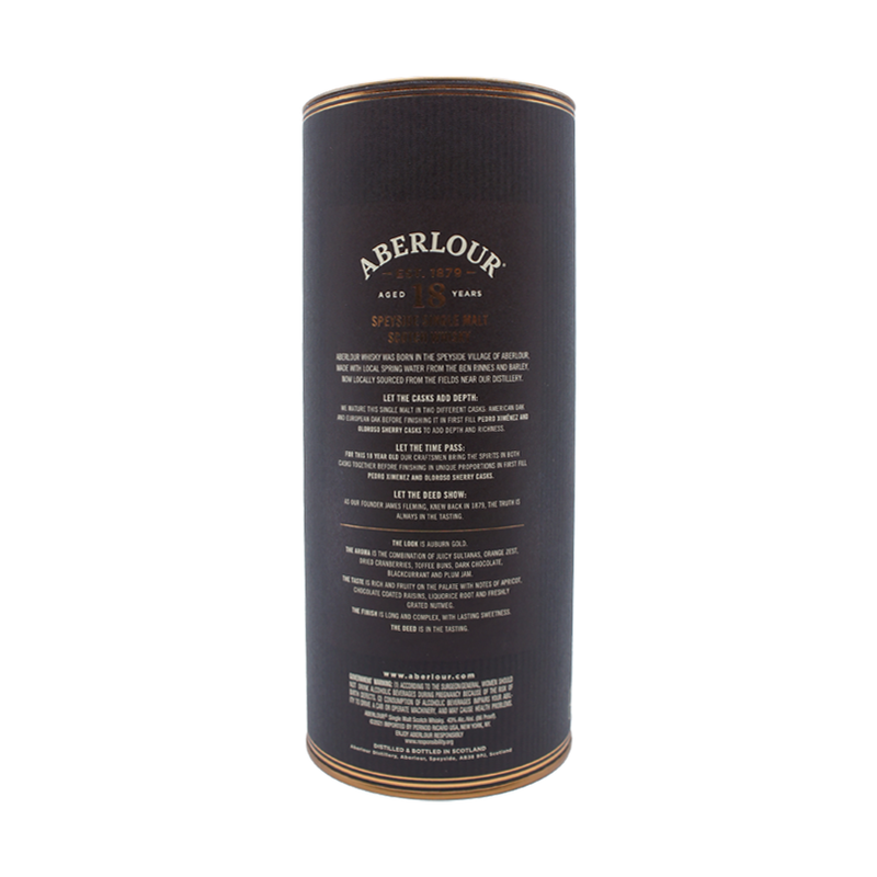 Aberlour 18 Year Old Double Cask Matured Highland Single Malt Scotch Whisky - LoveScotch.com