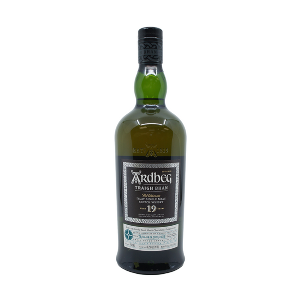 Ardbeg Traigh Bhan 19年 700ml Ardbeg Traigh Bhan 19 Year Single Malt Scotch Whisky | Total Wine