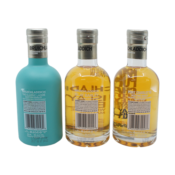 Bruichladdich Wee Laddie Tasting Collection 3-Pack - LoveScotch.com
