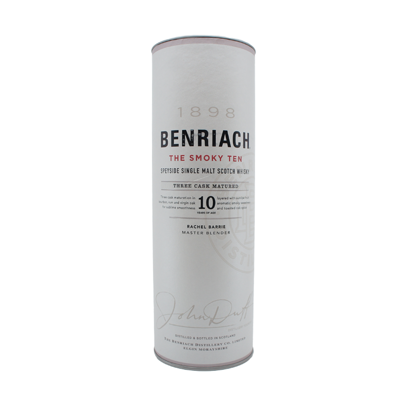 Benriach 10 Year Old 'The Smoky Ten' Speyside Single Malt Scotch Whisky - LoveScotch.com