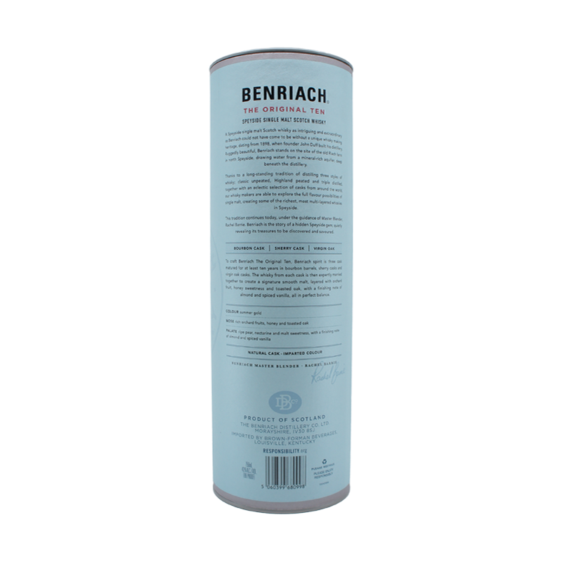 Benriach 10 Year Old 'The Original Ten' Three Cask Matured Speyside Single Malt Scotch Whisky - LoveScotch.com