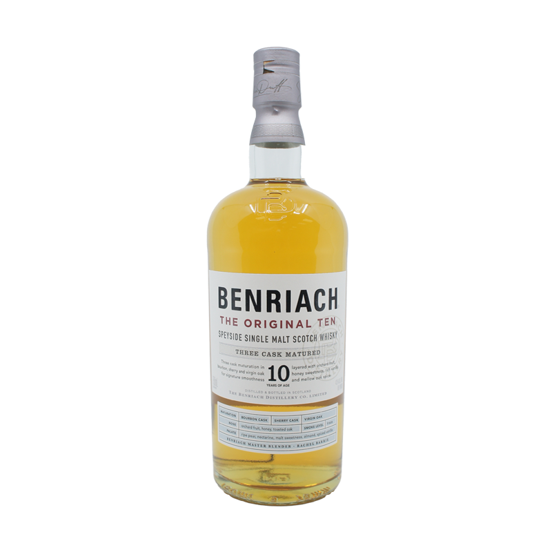 Benriach 10 Year Old 'The Original Ten' Three Cask Matured Speyside Single Malt Scotch Whisky - LoveScotch.com
