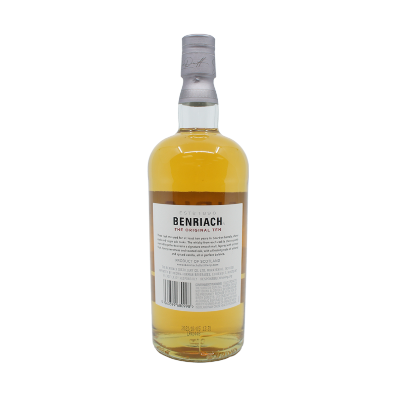 Benriach 10 Year Old 'The Original Ten' Three Cask Matured Speyside Single Malt Scotch Whisky - LoveScotch.com