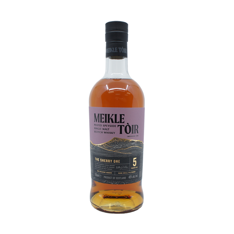 Meikle Toir 'The Sherry One' 5 Year Old Peated Speyside Single Malt Scotch Whisky - LoveScotch.com