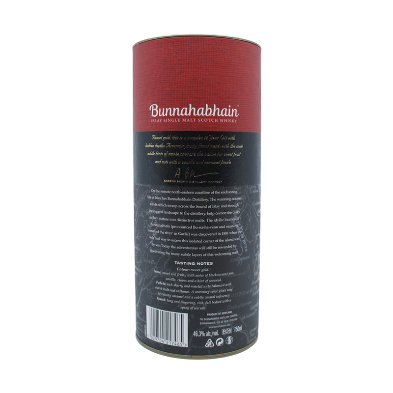 Bunnahabhain 12 Year Old Islay Single Malt Scotch Whisky - LoveScotch.com