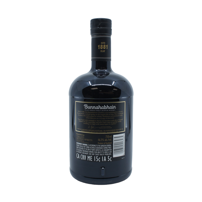 Bunnahabhain 12 Year Old Islay Single Malt Scotch Whisky